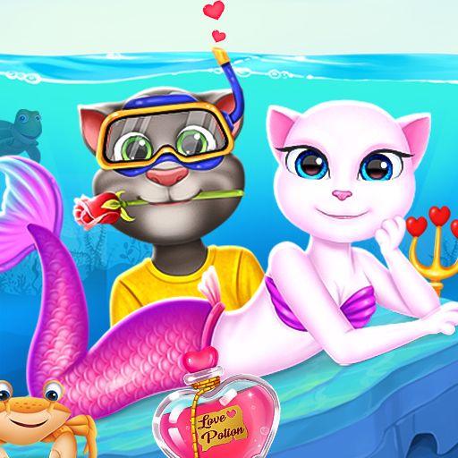 CAT GIRL VALENTINE STORY DEEP WATER