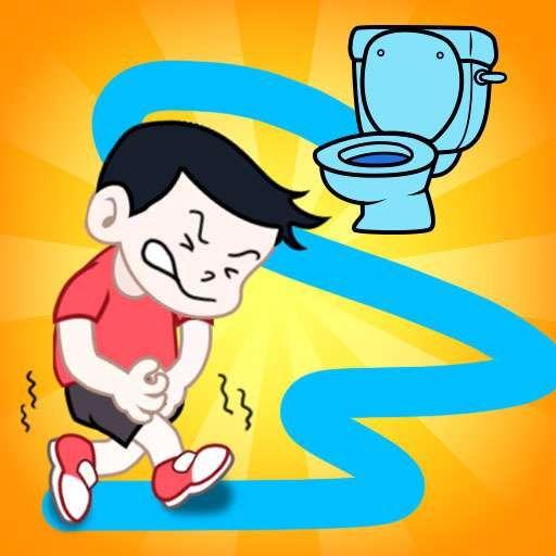 Draw Master Path To Toilet