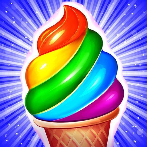 FROSTY ICE CREAM! ICY DESSERT