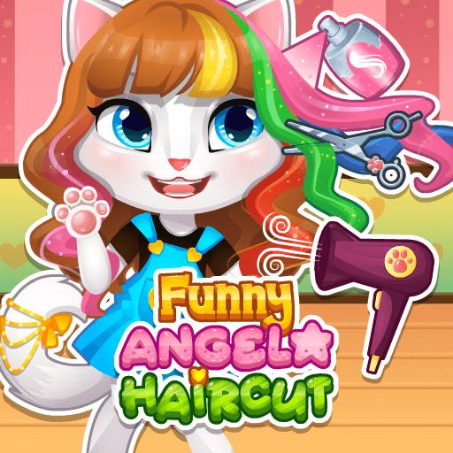 FUNNY ANGELA HAIRCUT