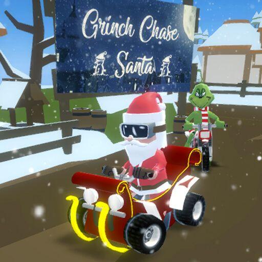 GRINCH CHASE SANTA