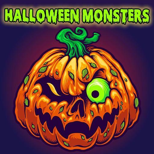 Halloween Monsters Memory