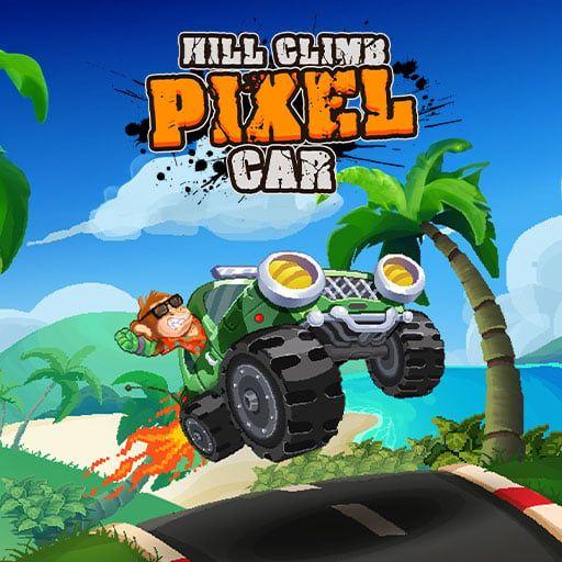 Hill Climb Pixel Car