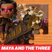 Maya and the Three Jigsaw Puzzle Icon