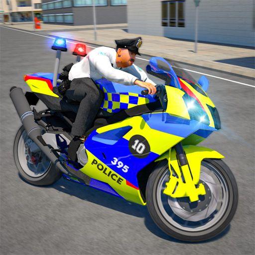 POLICE BIKE STUNT RACE GAME