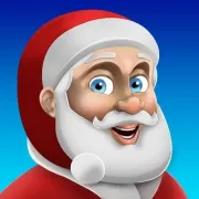 Santa Bomber 3D Icon