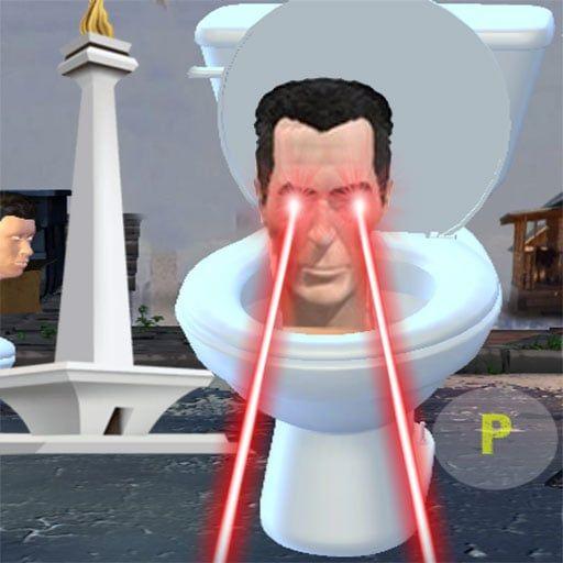 Skibidi Toilet Rage Conquer Jakarta and Save Monas