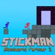Stickman Blockworld Parkour 2 Icon