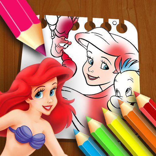 The Little Mermaid Coloring Book